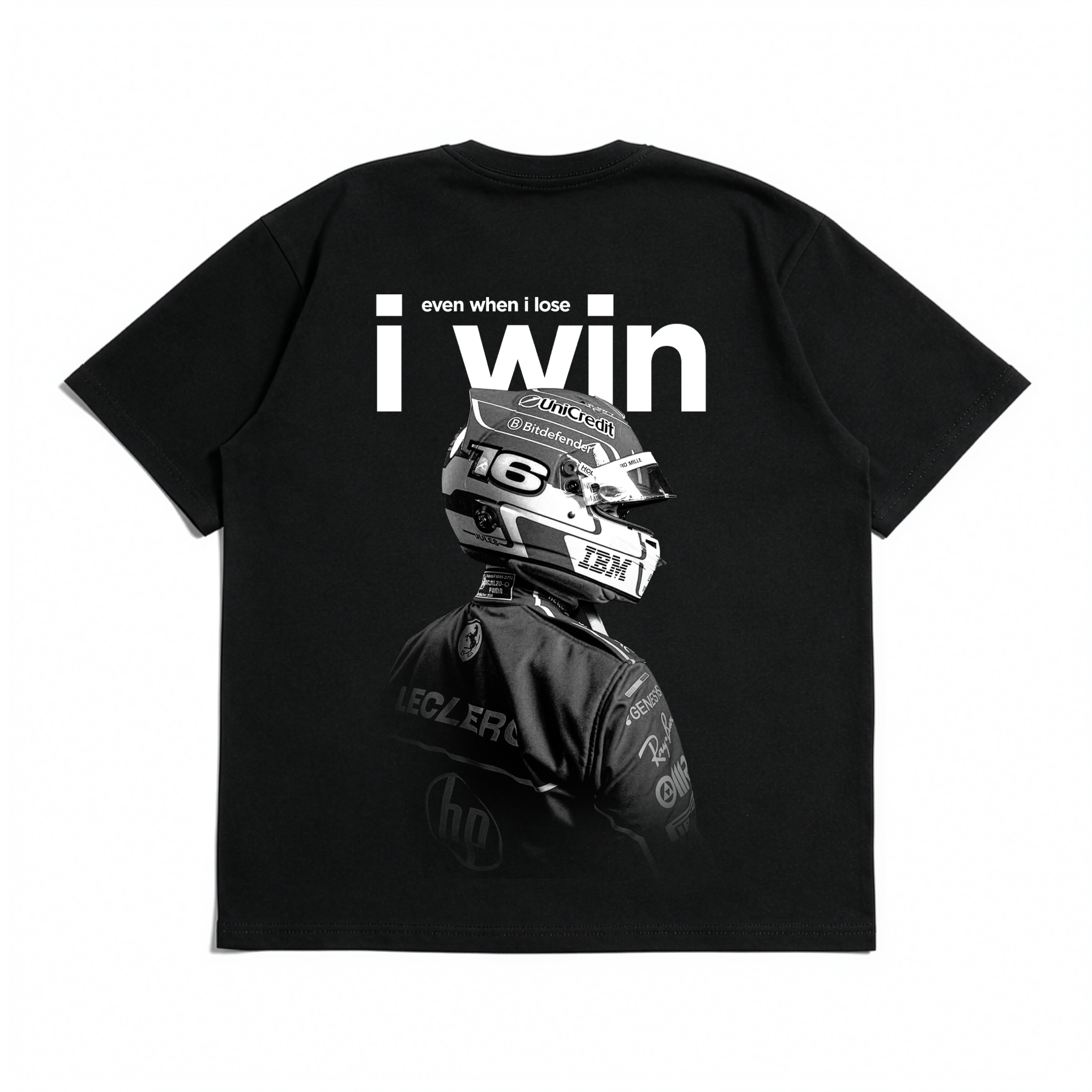 Charles Leclerc Even When I Lose Shirt