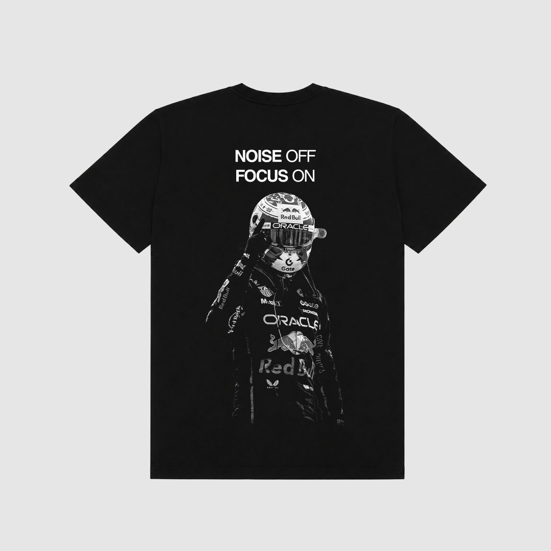 Max Verstappen Noise Off Focus On Shirt