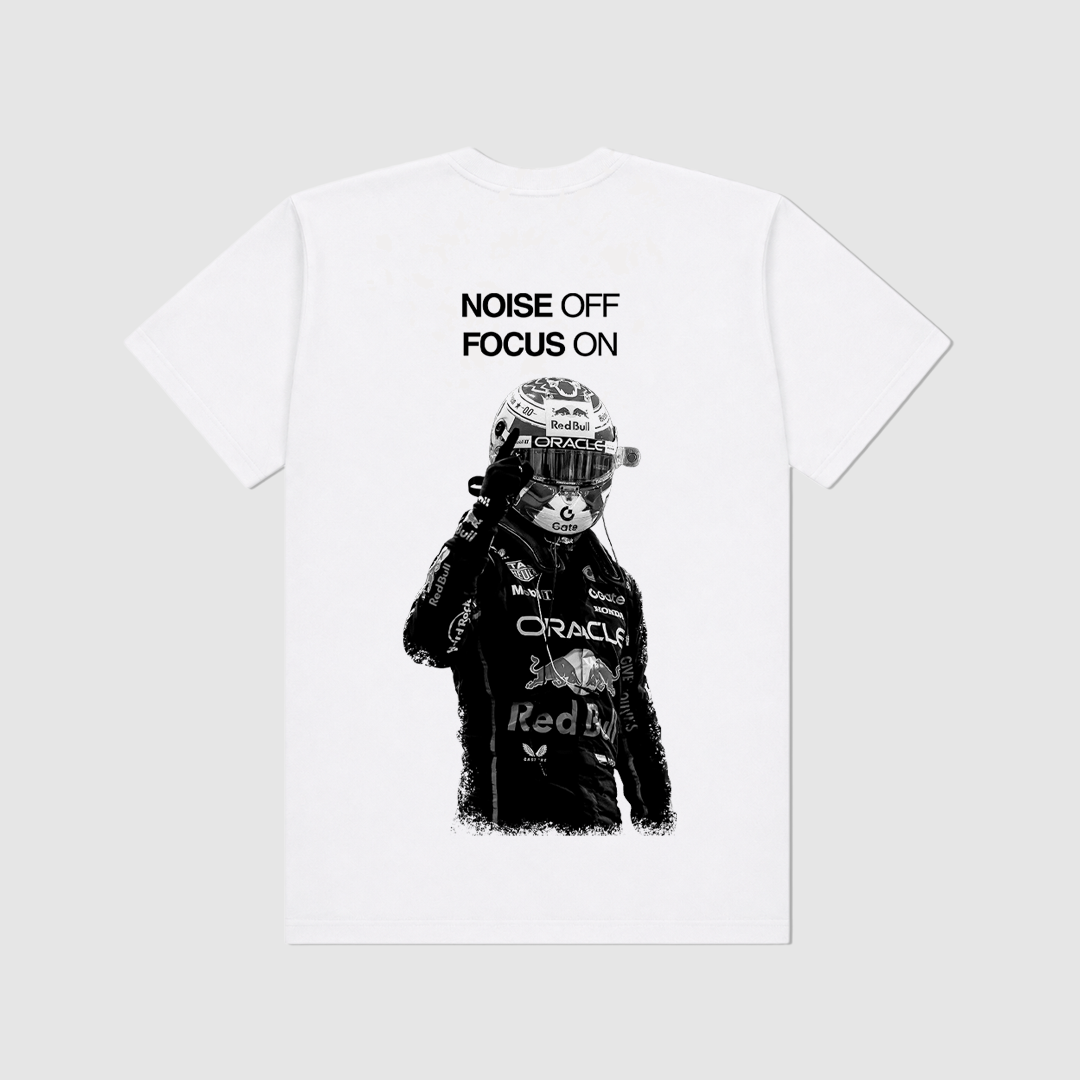 Max Verstappen Noise Off Focus On Shirt
